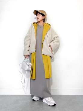 ISSAさん（骨格ナチュラル・レディース・153cm）の秋コーディネート