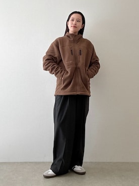 「MILLER（ミラー）のアイテム」を使った、ISSAさん（レディース・152cm）の秋コーディネート