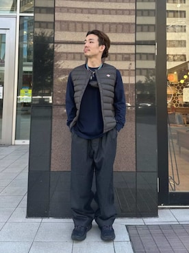 ISSAさん（骨格ナチュラル・メンズ・164cm）の秋コーディネート