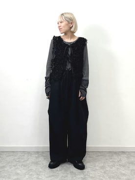 ISSAさん（骨格ナチュラル・レディース・152cm）の秋コーディネート