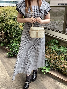 「MISCH MASCH（ミッシュマッシュ）のアイテム」を使った、ペリエ千葉店さん（レディース・160cm）の春コーディネート
