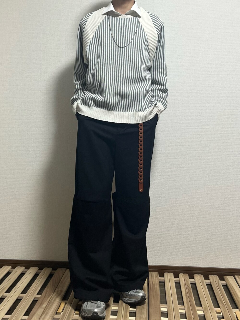 GRANCY】Reverse LayeredDesign Slacks / リバース レイヤード