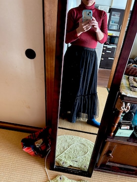 「アイテム（リング）」を使った、menko37さん（レディース・158cm・40代）の秋コーディネート