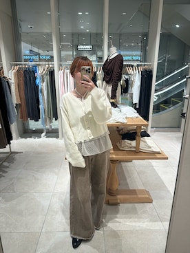 「mystic（ミスティック）のアイテム」を使った、mmisakkiさん（レディース・160cm）の秋コーディネート
