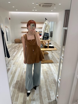 「mystic（ミスティック）のアイテム（パンプス）」を使った、mmisakkiさん（レディース・160cm）の秋コーディネート