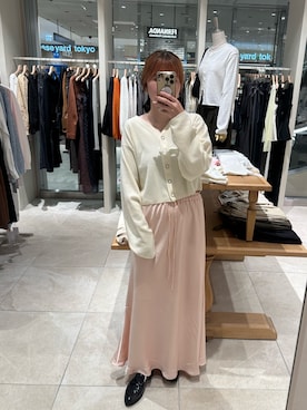 「アイテム（キャミソール）」を使った、mmisakkiさん（レディース・160cm）の秋コーディネート
