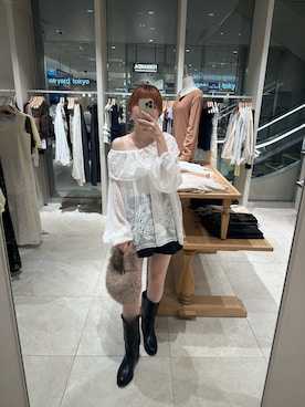 「ブラウスコーデ」｜mmisakkiさん（レディース・160cm）の秋コーディネート