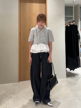 「mystic（ミスティック）のアイテム（バッグ）」を使った、mmisakkiさん（レディース・160cm）の夏コーディネート