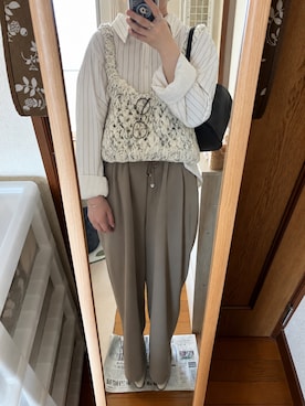 「select MOCA（セレクトモカ）のアイテム（シャツ/ブラウス）」を使った、めぐさん（レディース・152cm）の秋コーディネート