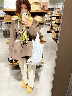 「ABC-MART（エービーシーマート）のアイテム」を使った、めぐさん（レディース・152cm）の春コーディネート