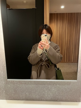 「アイテム（ワンピース）」を使った、めぐさん（レディース・152cm・20代）の冬コーディネート