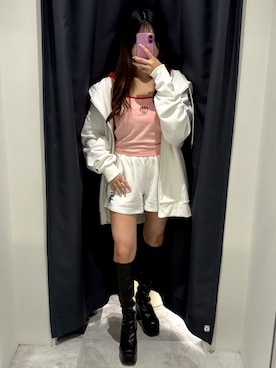 「ロングブーツ」｜miyuさん（レディース・152cm）の秋コーディネート