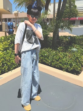 「OAKLEY（オークリー）のアイテム」を使った、yuhさん（メンズ・168cm）の夏コーディネート