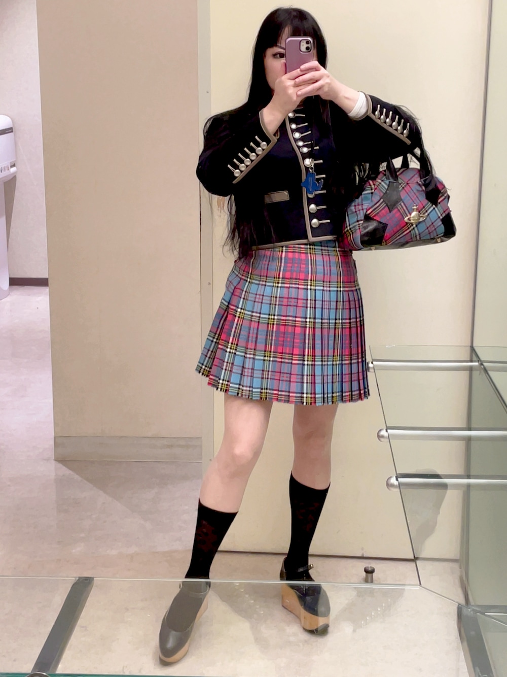 Vivienne Westwoodのスカート（ブルー系）を使った人気