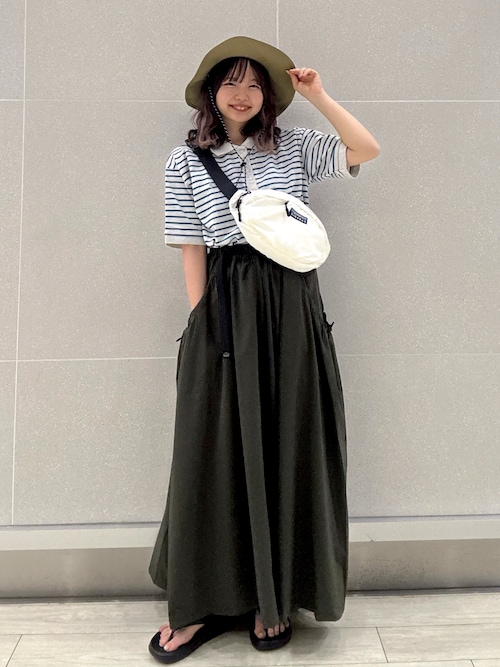 セール】【C.mt】ドロストポケットギャザースカート（スカート）｜coen