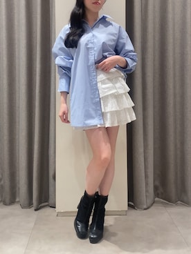 reikaさん（レディース・155cm）の冬コーディネート