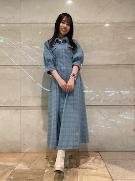 reikaさん（レディース・155cm）の冬コーディネート