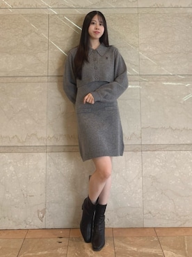 reikaさん（レディース・155cm）の秋コーディネート