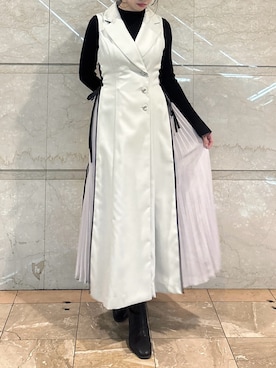 「dazzlin（ダズリン）のアイテム」を使った、reikaさん（レディース・155cm）の冬コーディネート