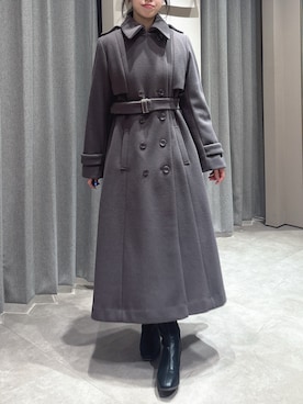 「dazzlin（ダズリン）のアイテム」を使った、reikaさん（レディース・155cm）の冬コーディネート