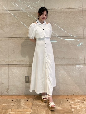 「POLO BCS（ポロ ビーシーエス）のアイテム」を使った、reikaさん（レディース・155cm）の夏コーディネート