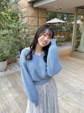 「155㎝コーデ」｜「アイテム（スカート）」を使った、reikaさん（レディース・155cm）の冬コーディネート