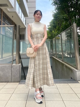 reikaさん（レディース・155cm）の夏コーディネート