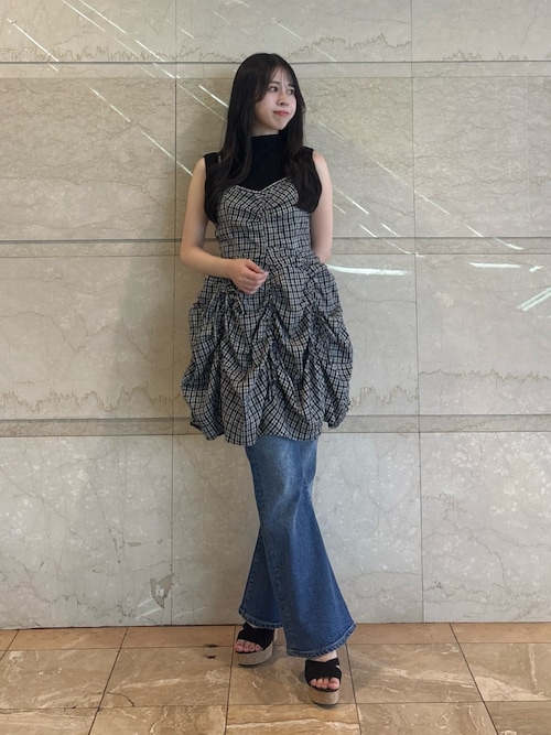 セール】コンパクトノースリニットトップス（ニット/セーター