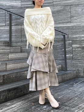 reikaさん(レディース・155cm)の冬コーディネート