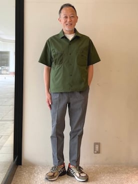 BEAMS HEART MENさん(メンズ・168cm)の夏コーディネート