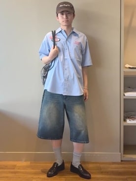 BEAMS HEART MENさん(メンズ・171cm)の夏コーディネート