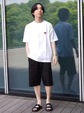 BEAMS HEART MENさん（メンズ・171cm）の夏コーディネート