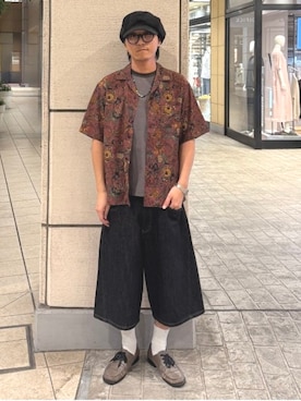 BEAMS HEART MENさん(メンズ・173cm)の夏コーディネート