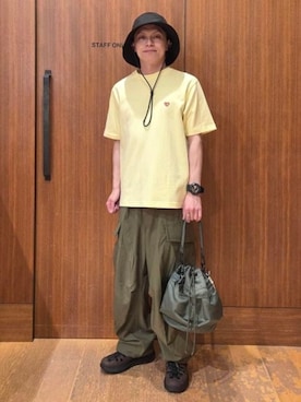 BEAMS HEART MENさん(メンズ・166cm)の夏コーディネート