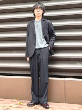 BEAMS HEART MENさん（メンズ・170cm）の春コーディネート