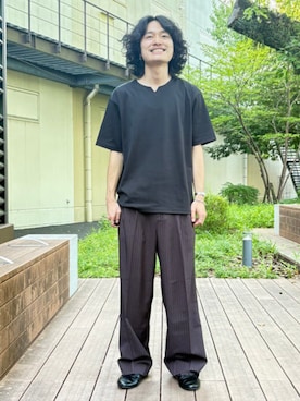 BEAMS HEART MENさん(メンズ・169cm)の夏コーディネート