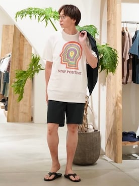 BEAMS HEART MENさん(メンズ・186cm)の夏コーディネート