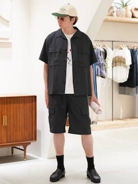 BEAMS HEART MENさん(メンズ・186cm)の夏コーディネート