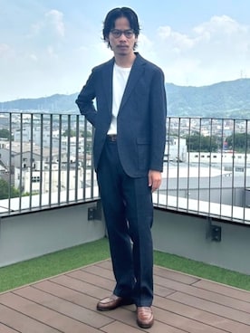 BEAMS HEART MENさん（メンズ・175cm）の秋コーディネート