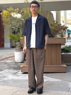 BEAMS HEART MENさん(メンズ・170cm)の夏コーディネート