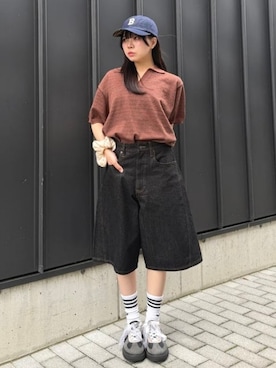BEAMS HEART MENさん(メンズ・157cm)の夏コーディネート