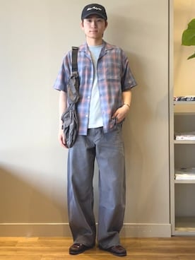 BEAMS HEART MENさん（メンズ・171cm）の夏コーディネート