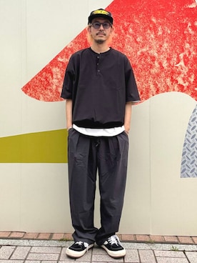 BEAMS HEART MENさん（メンズ・170cm）の夏コーディネート