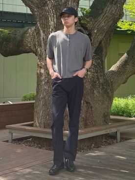 BEAMS HEART MENさん(メンズ・178cm)の夏コーディネート