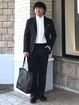 BEAMS HEART MENさん(メンズ・165cm)の冬コーディネート