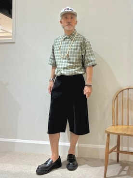 BEAMS HEART MENさん(メンズ・174cm)の夏コーディネート