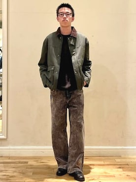 BEAMS HEART MENさん（メンズ・177cm）の秋コーディネート