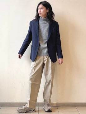 BEAMS HEART MENさん（メンズ・175cm）の冬コーディネート