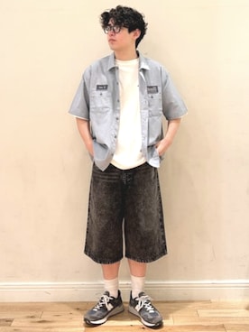 BEAMS HEART MENさん(メンズ・174cm)の夏コーディネート