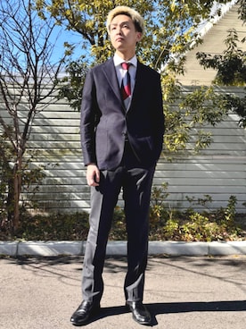 BEAMS HEART MENさん(メンズ・177cm)の冬コーディネート